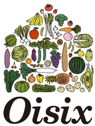 オイシックスの野菜がモチーフのロゴマーク「野菜の家」