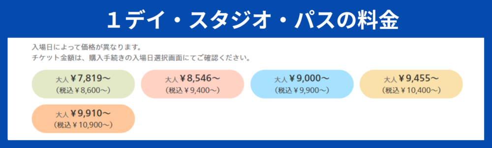 Nia様)USJ ユニバーサルスタジオジャパン パートナー・パス 3枚 あどけなく 